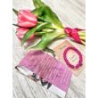 Tulipános tanú felkérő ajándék csomag - pink