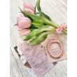 Tulipános tanú felkérő ajándék csomag - rózsaszín