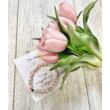 Tulipános ajándék csomag anyukáknak - rózsaszín tricolor