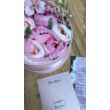 Tanú felkérő virágbox szett- halvány rózsaszín