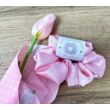 Rózsaszín gumi tulipán  és hajgumi ajándékcsomag