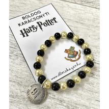 Harry Potter-Roxfort ház karkötő-Hugrabug