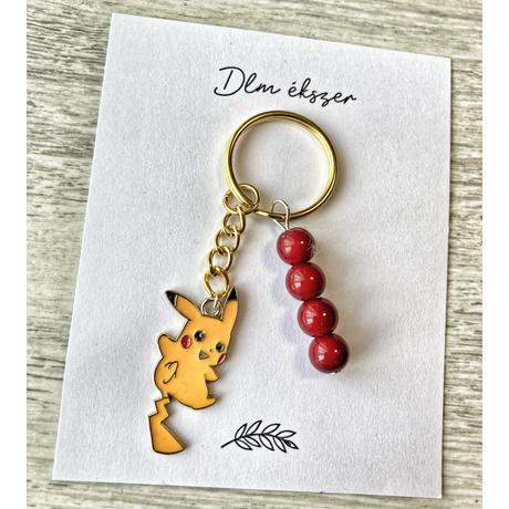 Pikachu kulcstartó